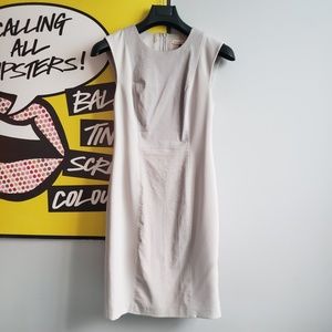 Rebecca Taylor Sheath with Leather Panel